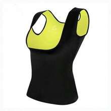 Chaleco FAJA REDUCTORA Neopreno Cinturilla Gym Fit - Negro - Ver 6