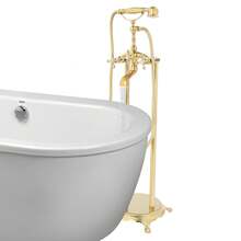 LOYALHEARTDY Freestanding Bathtub Faucet, Floor-Mounted Tub Filler, Bathtub Faucet - A - View 7