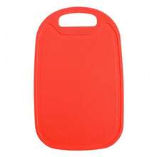 1pc Soft Plastic Cutting Board, Non-Slip Kitchen Mat, Suitable For Cutting Meat And Vegetables - Multicolor - View 8
