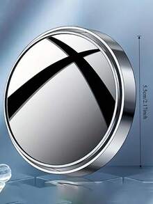 Car Rearview Blind Spot Mirror, Adjustable Wide Angle, 360 Degree Rotation, Reversing Mirror - A - View 6