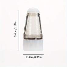 1 pieza Rodillo de masaje para el cuero cabelludo manual, promueve el crecimiento del cabello, alivia el estrés, cuidado diario del cuero cabelludo, apto para todo tipo de cabello, incluye guía de masaje con aceite - Multicolor - Ver 6