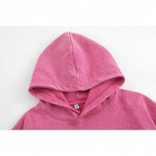 Men's Fashionable Autumn Washed Distressed Pocket Hoodie, Mens Hoodies Vintage Oversized Hoodie Acid Wash Couples Cotton Pullover Hoodies For Men Streetwear Sweatshirts - Street Fashion Outerwear-Unisex Heavyweight Vintage Washed Distressed Long Sleeve Hooded Sweatshirt - Hồng - Xem 4