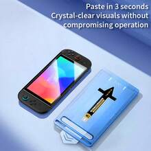 Rockyland For Switch2 NS2 Screen Protector 2025-7.9 Inch NS2 Screen [Easy Installation Kit] Military Grade Shatterproof 9H Tempered Glass For Switch2 Screen Case Friendly - View 8