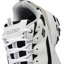 Skechers男鞋2026新款D'LITES緩震熊貓鞋复老爹鞋厚底增高運動休閒鞋666114-WLGY - 白色/淺灰色 - 查看 10