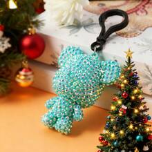 DIY钻石画小熊钥匙扣手工水钻吊坠创意包包挂饰汽车钥匙扣 - 查看 8