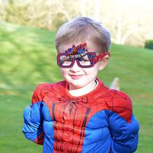 8pcs/Set Super Hero Spider Man Paper Glasses Birthday Party Gift, Photo Props Accessories, Children's Party Gift. - Multicolor - View 7