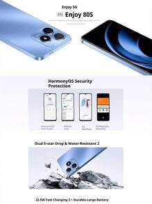 Huawei 返校特惠！华为2025新款华为Hi畅享80S 5G智能手机8+256G | 专为学生设计，流畅耐用的鸿蒙操作系统，48小时超长续航，送给孩子/老人的完美礼物 - 超长续航，坚固可靠，家长信赖之选。 - 多色 - 查看 4