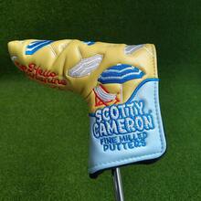 Multiple Designs Golf Club Head Covers, Blade Putter Cover, PU Leather Hook And Loop Closure, Embroidered Logo - Multicolor - View 10