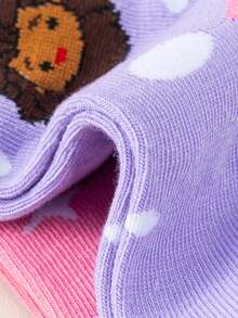 Disney 公主风儿童袜，透气吸汗，整体风格甜美可爱。时尚学生袜，适合作为派对礼物和节日礼物。 - 彩色 - 查看 10