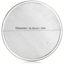 Commercial Grade Seamless Aluminum Pizza Baking Net, Seamless/Non-Stick Mesh Baking Tray, Kitchen Utensil, Suitable For Oven, Grill - Multicolor - View 6