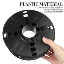 Carrete de plástico para almacenamiento de cables, organizador de cables para Camping, caravana o autocaravana, color negro HLEH - Ver 4