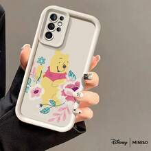 Miniso Disney Winnie The Pooh Floral Phone Case Suitable For Samsung Galaxy S25 Ultra/S25 Plus/S25/Galaxy S24 Ultra/S24 Plus/S24/S24 FE/S23 Ultra/S23 FE/S22Ultra/S22 Plus/S22/S21 Ultra/S21 Plus/S21/S21 FE/A13/A14/A15/A16/A17/A33/A34/A35/A36/A52/A53/A54/Galaxy Note20Ultra/Galaxy Note20 Galaxy S25 Case Galaxy S25 Case Galaxy S25 Ultra Case Plus Stocking Stuffers The Girlfriend - 白色 - 查看 1