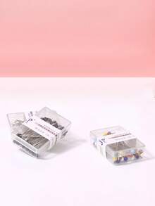 1 Box Colorful Glass Head Pearlescent Pins, Clothing Positioning Large Headed Pins For Sewing, Tailoring & Fixing - Nails - View 7