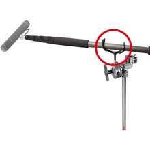 Boom Pole Holder, Boom Mic Holder, Boom Microphone Holder, Microphone Metal Boom Pole Holder Audio Boom Cradle Mount Stand, Boom Pole Holder For C-Stands And Mic Stands - Microphone Mount - View 3