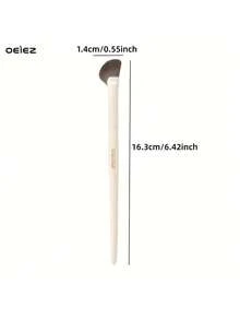 OEIEZ 鼻部轮廓刷、半扇形鼻影刷、斜角遮瑕刷、眼下腮红刷、高光刷，适用于液体、膏状、粉状化妆品 - 彩色 - 查看 12