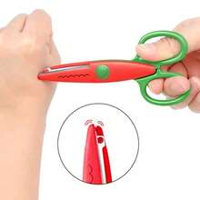 Decorative Scissors For - Craft Set With Various Interesting Patterns  And Smooth Cutting - 6 Scrapbook Scissors And 6 Paper Punches Set Of 12 Funny And Colorful Khh - Set Of 12 - View 2
