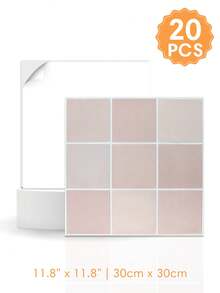 1/10/20 miếng dán tường hình vuông tự dính, tấm ốp tường PVC 3D, decal trang trí tường, trang trí tường phòng khách, ốp tường bếp, phong cách hiện đại phổ biến, trang trí nội thất. - A - Xem 20