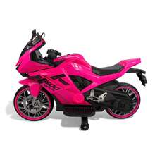 Motocicleta Eléctrica Montable Deportiva Nino Tek-728 - Rosa - Ver 8