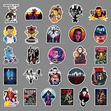Hasbro 50pcs TV Series Character Stickers, Waterproof PVC Material, Cool Personalized Stickers, Fan Collection, New Year Gift, Valentine's Day Gift, Easter Gift - Multicolor - View 5