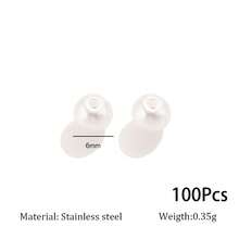 100颗4/6/8/10毫米高品质玻璃仿珍珠圆形散珠，适用于DIY手链、项链、耳环等手工饰品制作。 - 串珠 - 查看 10