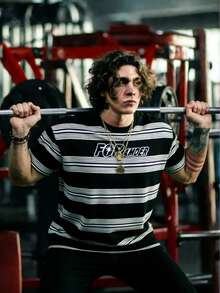 Áo thun ngắn tay in hình phong cách mô tô thoải mái dành cho giới trẻ yêu thích thời trang đường phố - màu đen - Xem 2