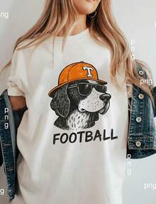 Tennessee Vols Mascot , Modern Fun Ky Top Game Day , Unrsity Of Tennessee Spirifor Fans, 220g Heavyweight 100% Cotton T-Shirt. Butterfly Print. Unisex Sizing. Round Neck Inspirational T-Shirt. Cute And Beautiful Y2K-Inspired Summer Top, Perfect For The Outdoors, Home, Work, Or Street Wear. Casual, Loose-Fitting Everyday T-Shirt. - trắng - Xem 1