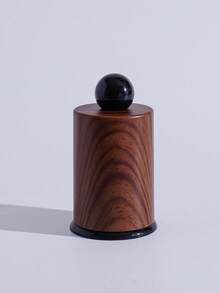 1 pieza Caja de almacenamiento de palillos de madera, Botella de palillos, Contenedor de palillos, Organizador de hisopos de algodón - Ver 6