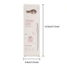 4pcs Creative Cat Style 0.5mm Quick-Drying Gel Pens, Black Ballpoint Pens For Office Supplies - Multicolor - View 10