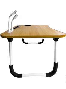 DeTODO Mesa Plegable Para Laptop Con Lampara Luz LED y Ventilador COLOR ALEATORIO - Multicolor - Ver 8