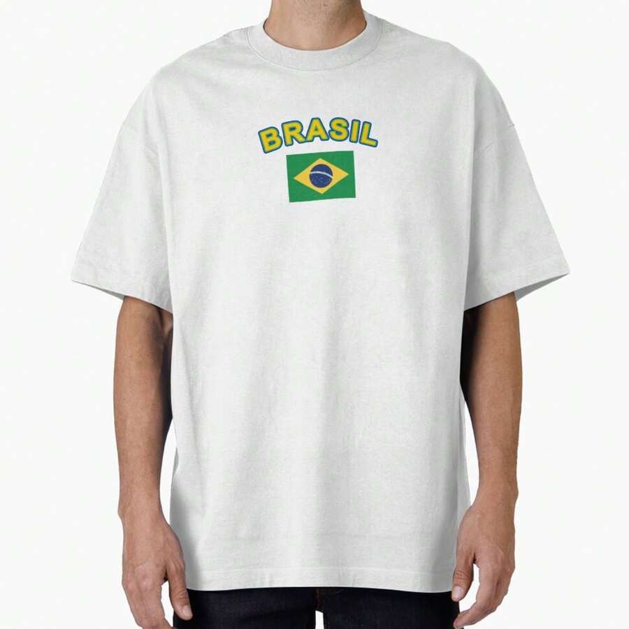 Brasil T-Shirt - trắng - Xem 1