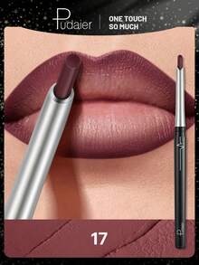 Pudaier 1pc Lip Liner, Waterproof Long-Lasting, Smooth Soft Texture, Perfect Lip Contouring, Suitable For All Skin Tones, Ideal Gift For Music Festival, Party & Valentine's Day - 17 - View 7
