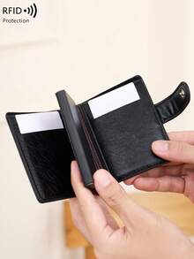 CHARM INFINITE Multifunctional PU Leather Card Case Portable Coin Purse Large Capacity - Multicolor - View 9