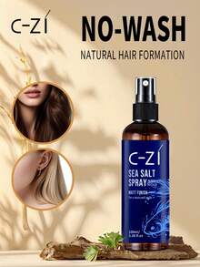 C-ZI 海盐哑光定型喷雾，打造哑光质感，柔顺滋养秀发，提升秀发光泽，100毫升/3.38液盎司 - 100ml - 查看 4