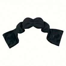 1pc New Fashionable Nose Pad Gravity Eye Mask With Weighted Glass Beads For Home And Travel, Double-Sided Velvet Gravity Headband, Heatable, Unisex - Multicolor - View 21