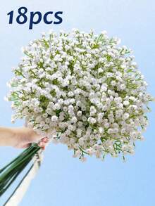 Bó hoa baby's breath nhân tạo 36 bông, hoa baby's breath giả, hoa nhân tạo, cây baby's breath, hoa baby's breath, bó hoa baby's breath nhân tạo, thích hợp cho bó hoa cưới, trang trí nhà cửa, trang trí bàn, cắm hoa, trang trí hoa DIY (cho đám cưới và ngày lễ), trang trí phòng, quà sinh nhật, quà tốt nghiệp, trang trí sân vườn, cây ngoài trời, làm vườn, hoa nhân tạo (36/30/24/18/12/1 bông) - trắng - Xem 16