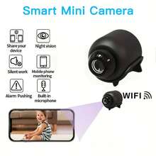 Cámara de doméstica compacta e inteligente, adecuada para uso doméstico cotidiano - Negro - Ver 1