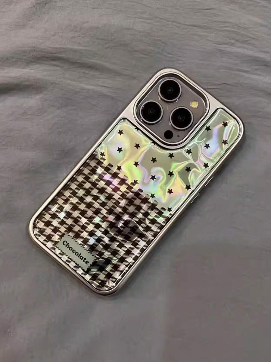 1 件，韩国产薄荷绿水波纹拼接鸻鸟手机壳，星空纹理，兼容苹果 17 / 17 Pro Max / 16 Pro Max / 15 Pro / 14 / 13 / 12 / 11，适合作为情人节礼物/生日礼物/母亲节礼物送给家人/朋友/姐妹/女友。 - 綠色 - 查看 1