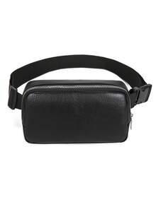 1件装男士休闲胸包/斜挎包/腰包，都市简约风格，斜挎手机袋 - 彩色 - 查看 8