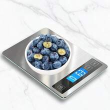 1Pcs Mini Electronic Kitchen Scale For Baking, Precise Jewelry Scale Capable Of Weighing In Grams And Ounces, Portable Food Cooking Scale With Tray, Suitable For Measurement, Sourdough Bread Making, And Intake Tracking. - Kitchen scales - View 9