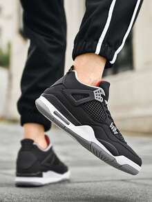 New Unisex Athletic Casual Shoes. New Colorways, Stylish Design, Breathable And Comfortable Fit. Perfect For Everyday Wear, Sports, Parties, Or As A Gift For Holidays And Birthdays. - 黑色 - 查看 4