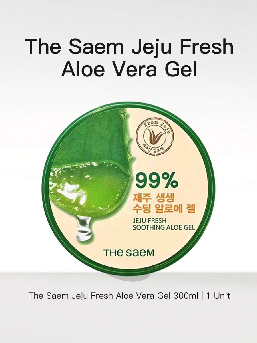 the SAEM 300毫升芦荟凝胶保湿睡眠面膜，天然库拉索橙味，男女皆宜 - Aloe Vera - 查看 1