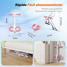 MERACH Integrated Fitness Equipment - White - View 4