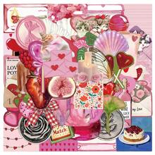 50pcs Girlhood Stickers High Aesthetic Style, Waterproof Decals For Journal, Phone Case, Tablet, Water Bottle, Desk, Helmet, Bicycle, Luggage - Multicolor - View 9