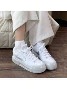 Nike Women's WMNS COURT LEGACY LIFT Casual Sports Shoes - White - View 3