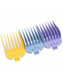 10Pcs Universal Hair Clipper Guards Barber Accessories Professional Trimmer Attachment Limit Combs Replacement Guards Set - Multicolor - View 8