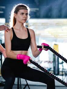 24条/12条/5条装细弹力运动头带，黑色弹力健身吸汗带，男女通用，不易起皱，柔软吸湿，适合运动、跑步、足球、篮球、网球、瑜伽等运动，是度假必备的夏季沙滩发带，旅行必备。 - 彩色 - 查看 8