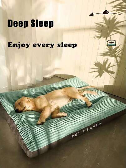 [Uso en todas las estaciones + Cálido en invierno] Cama para perro extraíble y lavable. Disponible en múltiples tamaños, soporta hasta 50 kg. Suministros para nido de mascotas y casa para perros