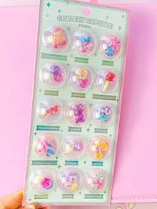 Bộ sưu tập sticker 3D hình viên nang, sticker 3D bằng nhựa dẻo chủ đề không gian và món tráng miệng dễ thương, thích hợp để dán vào nhật ký, album ảnh, ốp điện thoại, đồ thủ công DIY, quà tặng văn phòng phẩm dễ thương cho bé gái, trẻ em, thanh thiếu niên. Trang trí phòng nhà, trang trí tiệc, quà sinh nhật, quà tặng các ngày lễ, đồ dùng thời trang. Tự làm. Thích hợp để tặng bạn bè hoặc người yêu. Lễ tốt nghiệp - Lễ khai giảng. Quà tặng tựu trường - Quà tốt nghiệp. Quà tặng ngày Valentine. Sticker trang trí, đồ dùng cần thiết cho năm học mới. - Nhiều màu - Xem 4