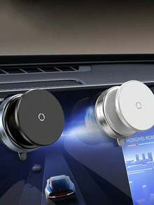 360° Rotating Universal Vacuum Suction Cup Phone Holder - Strong Fixation, 7kg Load Capacity, Suitable For Navigation, N52 Magnet For Stable Performance, Adjustable Angle, Compact Design, Fits Large Phones, Applicable For Cars, SUVs And Trucks, Ideal For Travel - A - View 3
