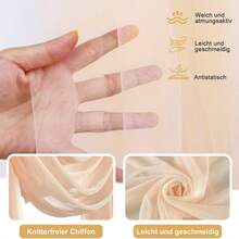 1 tấm - Màn phông nền bằng vải satin kích thước 118 inch x 9.83 ft, chất liệu vải satin mờ, thích hợp cho đám cưới, tiệc tùng, lễ đính hôn, trang trí sân khấu, kỷ niệm ngày cưới, sinh nhật, ngày lễ tình nhân, tiệc Halloween, trang trí cửa sổ phòng (Trắng, Xanh bạc hà, Màu sâm panh, Đen) - Rượu sâm banh - Xem 4